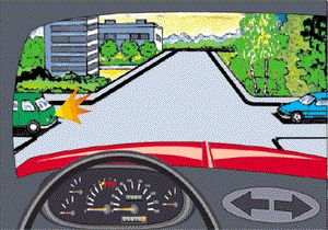 Автомобили проедут перекрестокв следующем порядке: