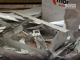 В Луганске за две минуты ограбили банк