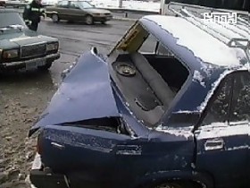 На Житомирском шоссе бус догнал &laquo;Семерку&raquo;. Один пострадавший