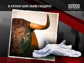 В Крыму бык убил человека