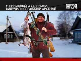 Мужчина отпугивал зайцев от своего огорода целым арсеналом оружия