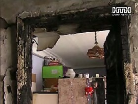 Пожар в одном из полтавских общежитий. Пострадавших нет!