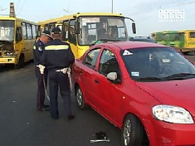 В столице на праздники взбесились маршрутки. 6 пострадавших