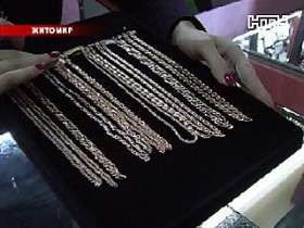 В Житомирской обл. двое студентов озолотились в ювелирном магазине