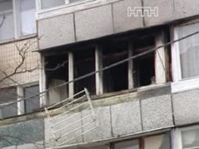 В Киеве на Героев Днепра дотла сгорела квартира
