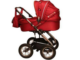 В Полтаве молодой папочка угнал детскую коляску