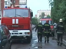 В Киеве соседи спасли пьяного куховара от пожара