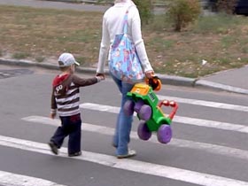 Інспектори ДАІ традиційно провели акцію "Обережно, діти на дорозі"
