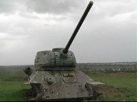 На Донеччині знайшли покинутий танк