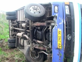 У Криму перекинувся автобус - восьмеро людей отримали серйозні травми