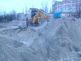 В Киеве катастрофические прорывы теплотрассы стали регулярными