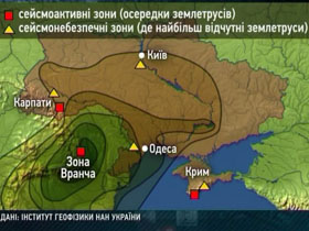 Сейсмологи: українцям землетрусів боятися не варто, якщо до них підготуватися