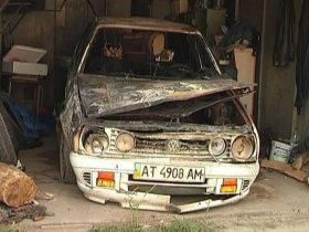 В Ивано-Франковске за неделю сожжены и разбиты 10 автомобилей такси