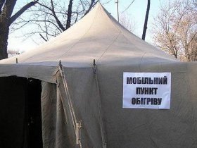 По всей стране продолжают функционировать мобильные и стационарные пункты обогрева