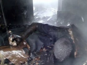 В Киеве пожар в доме на ул. Стеценко лишил жизни двух рабочих