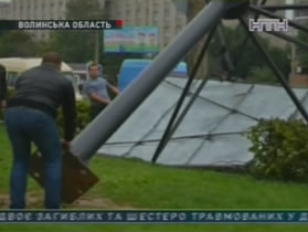 Чотири області України постраждали від стихії