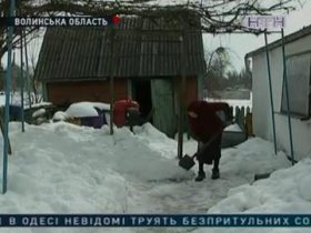 На Волынскую область движется метель