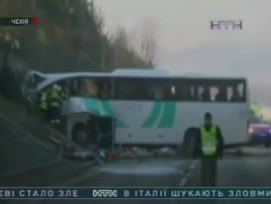 В Чехии автобус с французскими школьниками попал в аварию
