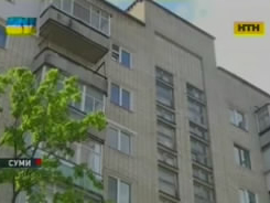 У Сумах малюк дивом вижив після падіння з сьомого поверху