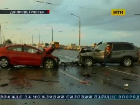 На Днепропетровщине произошли два серьезных ДТП