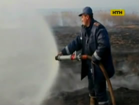 Под Киевом горят и взрываются торфяники