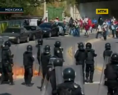 Молодежь против бездействия полиции в Мексике