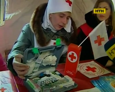 Чрезвычайники вместе с Красным крестом обустроили пункты обогрева