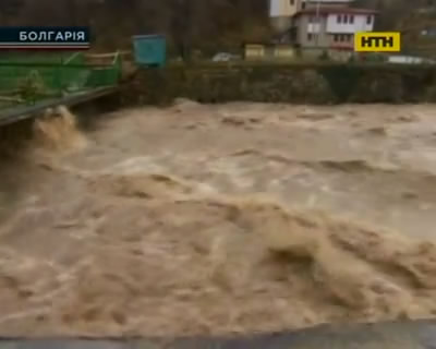 Страшное наводнение на Балканах