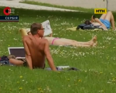 Аномальная жара на Балканах