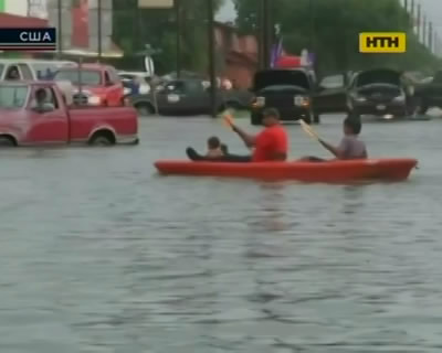 В Техасе наводнение сменило засуху