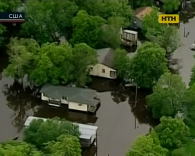 Средний Запад США под водой