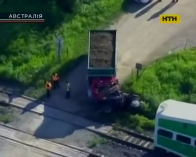 В Австралии произошло столкновение на переезде