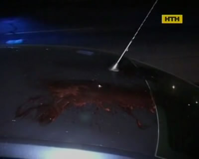 На столичной Кольцевой нарушитель-водитель разорвал на куски нарушителя-пешехода