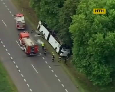 Автобус з українцями перекинувся у Польщі, шестеро загинули