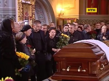 В Киеве похоронили певца Сергея Ларкина