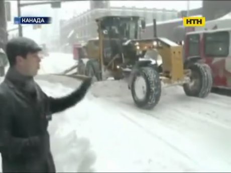 Канадская столица страдает от снегопада