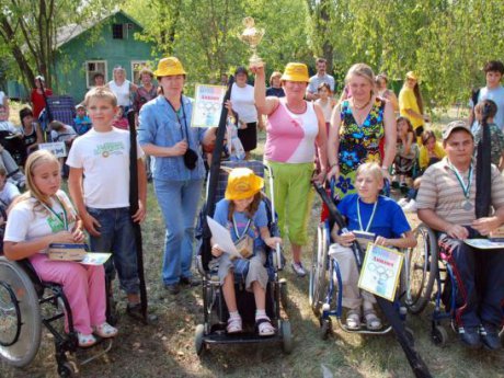 У столиці відбувся риболовний фестиваль для дітей-візочників