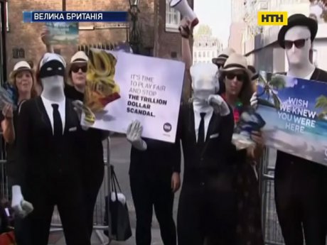 Акція борців з корупцією в Лондоні