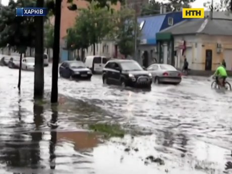 Как харьковчане спасались от рекордного ливня