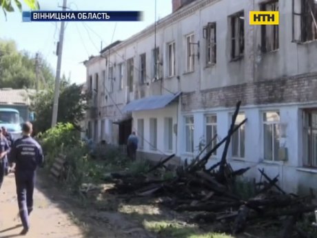 В Винницкой области из-за пожара люди остались без крыши над головой