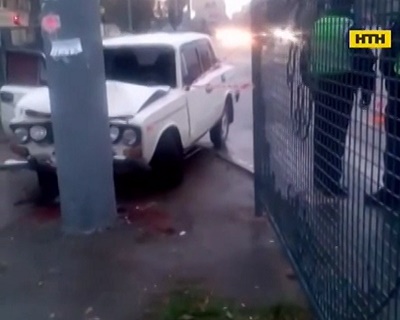 В Харькове пьяный водитель вылетел на тротуар и убил девушку