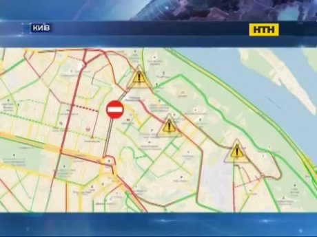 Мітинги в столиці спровокували затори
