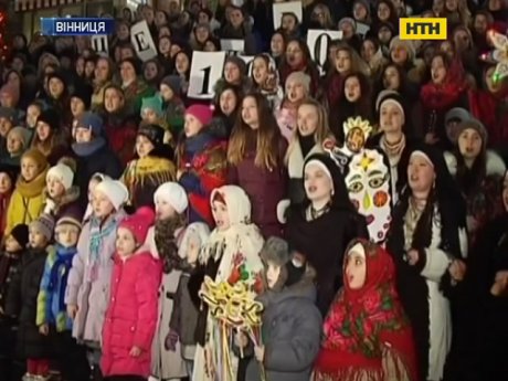 Співочий флешмоб у Вінниці