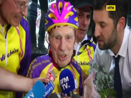 105-річний француз встановив рекорд на велотреку