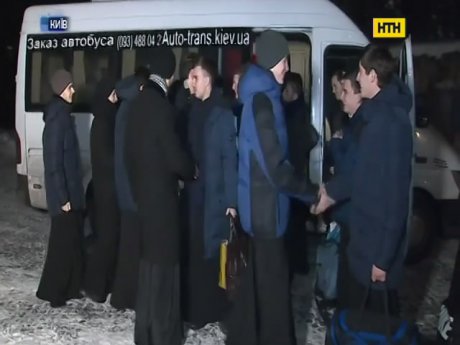 Семинаристы УПЦ провели праздники в зоне АТО