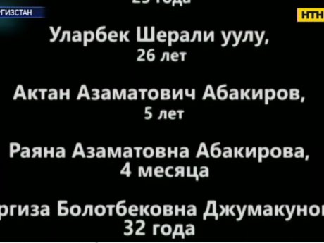 Кыргызстан прощается с погибшими в результате ужасной авиакатастрофы