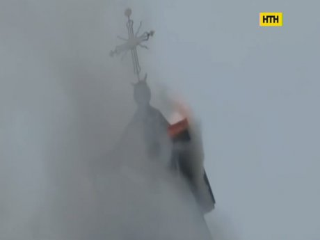 На Львівщині згоріла старовинна церква