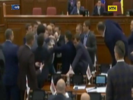 В столичной мэрии произошла драка