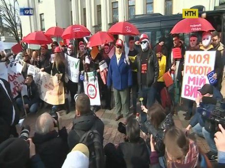 На митинге в защиту секс-работниц собственно проституток было немного