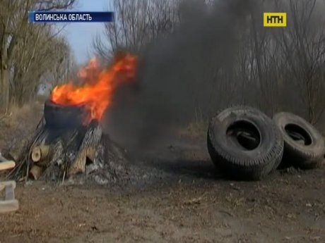 На Волыни восстали против скотомогильника, который отравляет жизнь